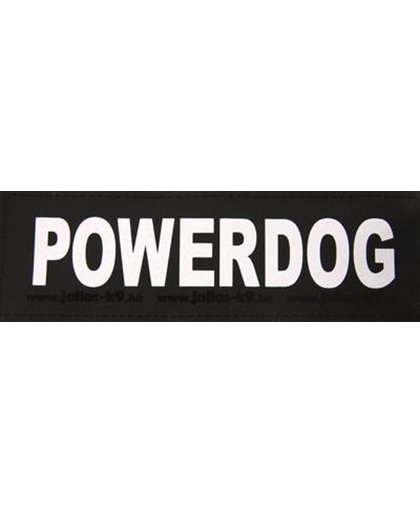 Julius K9 Labels voor Power-Harnas/Tuig Powerdog - Small
