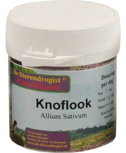 Dierendrogist Knoflook Tabletten - 100 Stuks