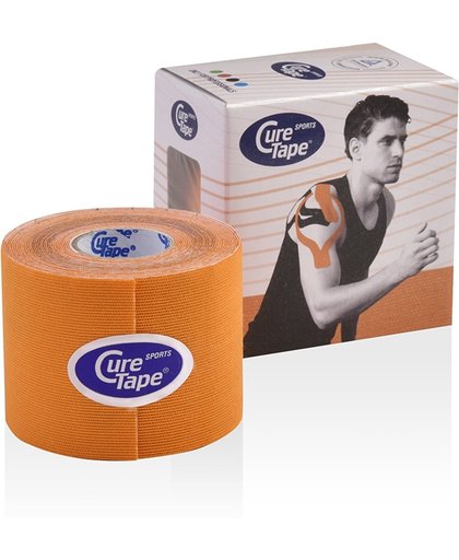 CureTape Sports Oranje 5cm x 5m 1rol