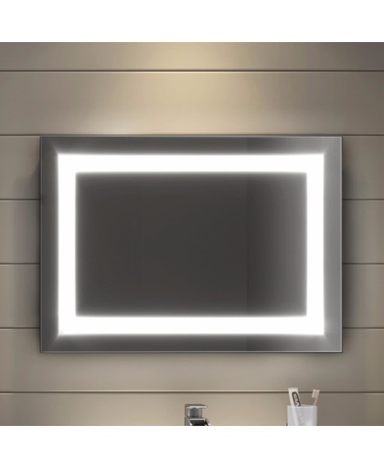 Nova Led-Verlichte Badkamerspiegel Met Bewegingssensor - 50 x 70 cm