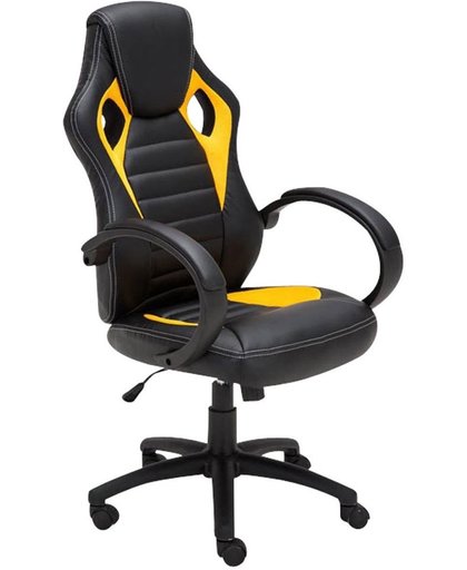 Clp Racing bureaustoel  SPEED Sport seat Racing - Gaming chair - geel