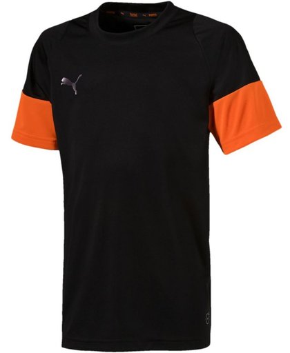 PUMA ftblNXT Shirt Jr Sportshirt Kinderen - Puma Black-Shocking Orange