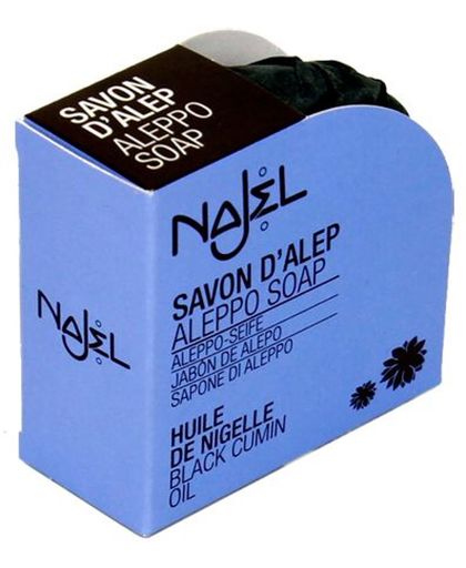 Aleppo toiletzeep nigella-olie (zwarte komijn)(100 gram)
