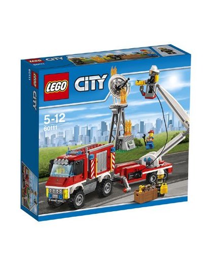 LEGO City brandweer hulpvoertuig 60111