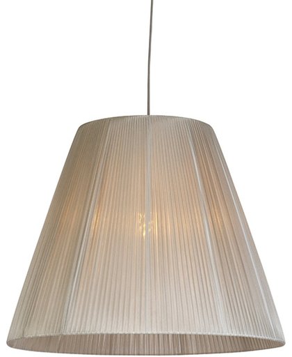 Trio Leuchten Olsen - Grote hanglamp - 1 lichts - H 1500 mm - grijs