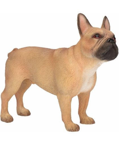 Beeldje bruine Franse Bulldog 11 cm - Honden beeld