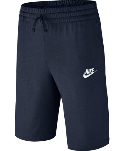 Nike Sportswear Short Jersey Short Kinderen - Obsidian/White