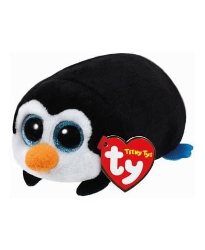 Ty Teeny knuffel pinguïn Pockets - 10 cm
