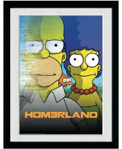 Merchandising SIMPSONS - Collector Print 30X40 - Homerland