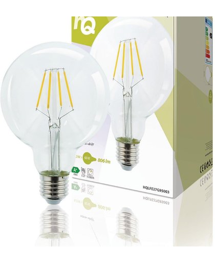 LED Retro Filament Lamp E27 Dimmable G95 8.3 W 806 lm 2700 K