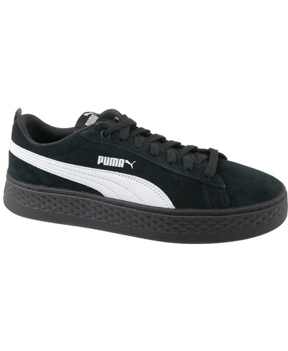 PUMA Smash Platform SD Sneakers Dames - Puma Black-Puma White
