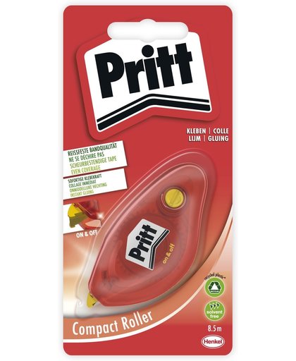 Pritt lijmroller Glue-it Compact niet-permanent op blister