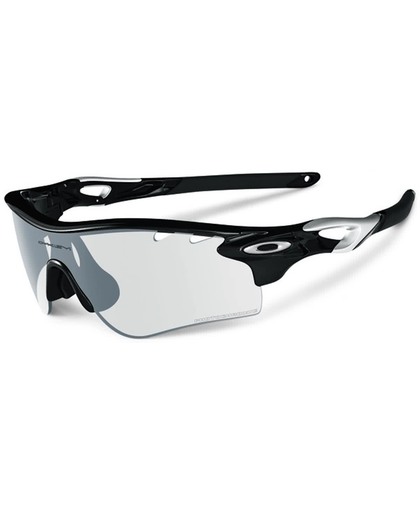 Oakley Radarlock Path - Sportbril - Polished Black/ Silver / Clear Black Iridium Photocromic Vented