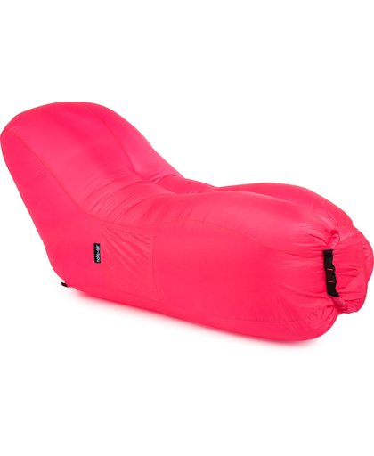 Nola-Air™ lounger pink, opblaasbaar in seconden.