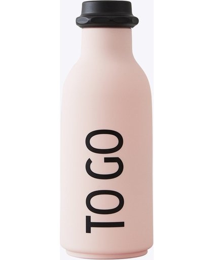 Design Letters To Go bottle pink