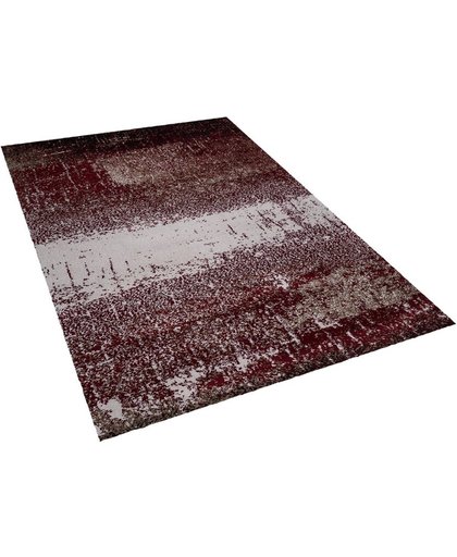 Beliani ALIMOS Tapijt - Rood - polyester - 160 x 230 cm