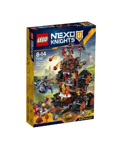LEGO Nexo Knights Generaal Magmars beleg 70321