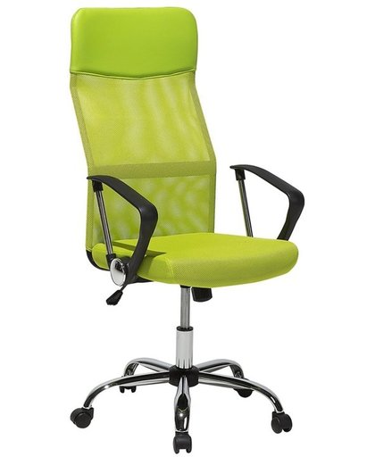 Beliani Design - Bureaustoel - Mesh - groen - 63x50x122