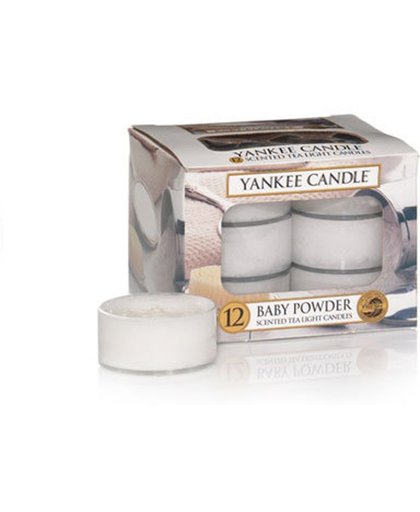 Yankee Candle waxinelichtjes Baby Powder