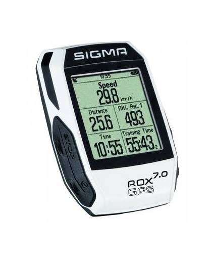 Sigma fietscomputer Rox GPS 7.0 wit