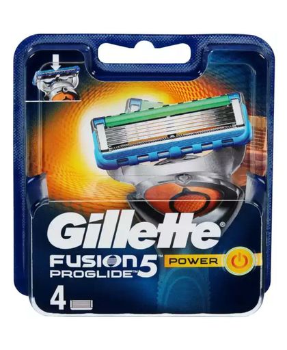 Gillette Fusion Proglide Power Scheermesjes 4 Navulmesjes