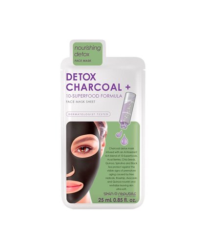 Skin Republic Superfood Detox + Charcoal Mask 25ml