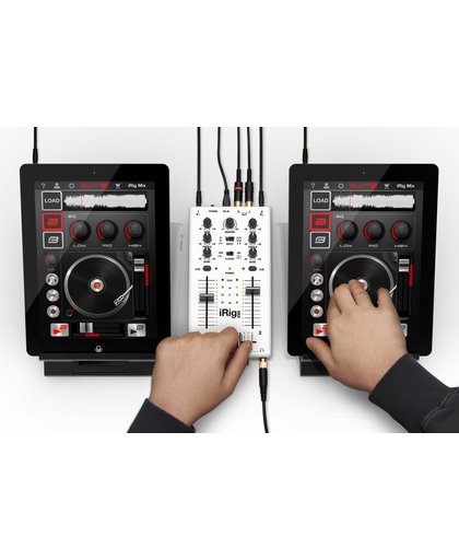 IK Multimedia iRig Mix 2-kanaals DJ-mixer