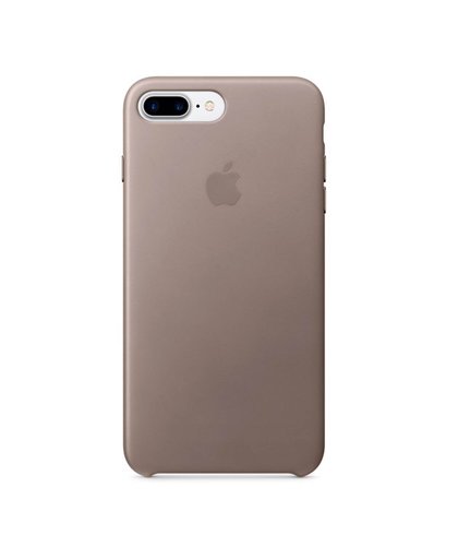Apple Lederen Back Cover voor iPhone 7/8 Plus - Taupe