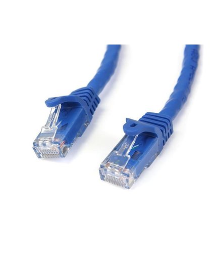 StarTech.com Cat6 patchkabel met snagless RJ45 connectors 10 m, blauw netwerkkabel