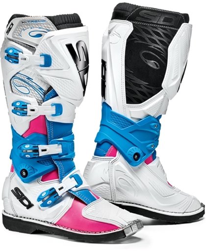 Sidi X-3 Lei Women&#39;s Boots Pink-White-Light Blue