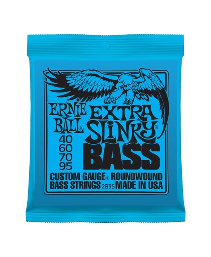 Ernie Ball 2835 Bass Guitar String Extra Slinky 40 - 095 snaren
