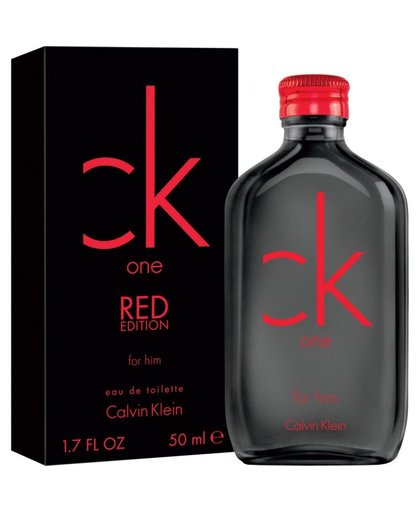 Calvin Klein - CK One Red Edition For Him 50ml Eau de Toilette Spray