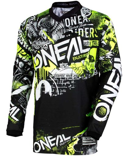 O&#39;Neal Youth Element Jersey Attack Black-HiVIs