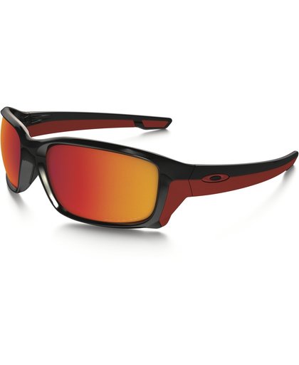 Oakley Straightlink - Sportbril - Polarized - Polished Black / Torch Iridium