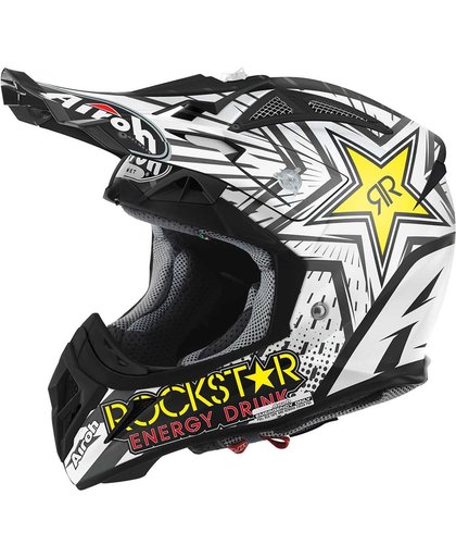 Airoh Aviator 2.2 Rockstar MX-Helmet - Matte