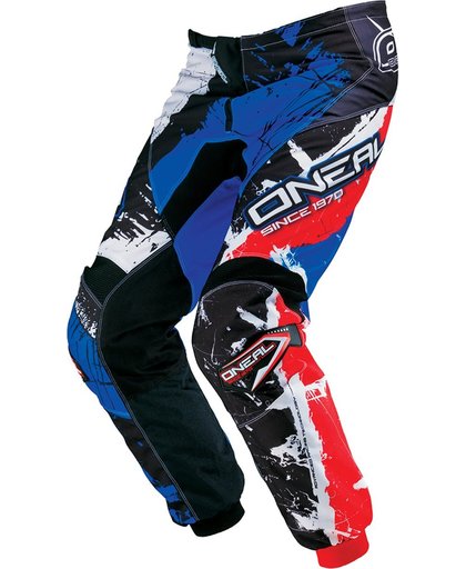 O&#39;Neal Element Shocker Motocross Pants Black-Blue-Red