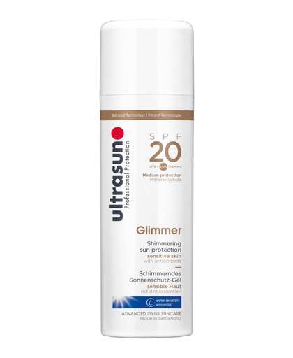 Ultrasun Sensitive Glimmer SPF20 150ml