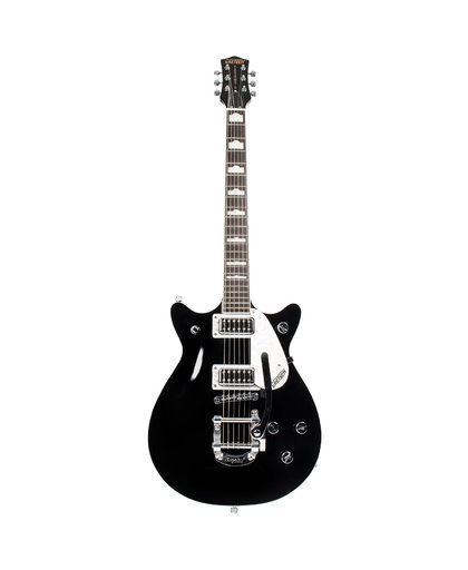 Gretsch G5445T Double Jet with Bigsby Electric Guitar - Black