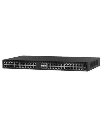 DELL 1148T-ON Managed L2 Gigabit Ethernet (10/100/1000) Zwart 1U