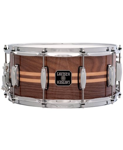 Gretsch S1-6514 Silver Series 14x6.5in Walnut Snare, Gloss Natural