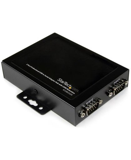 StarTech.com Professionele USB naar 2 Seriële Poort Adapter Hub met COM-behoud hub & concentrator