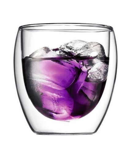 Bodum Pavina Dubbelwandig Glas - Klein - 250 ml - 2 stuks