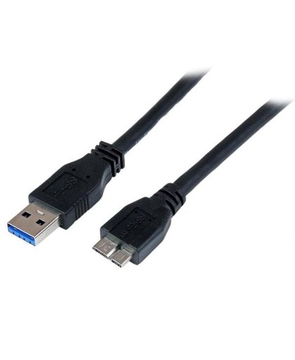 StarTech.com 1 m gecertificeerde SuperSpeed USB 3.0 A-naar-micro-B-kabel M/M USB-kabel