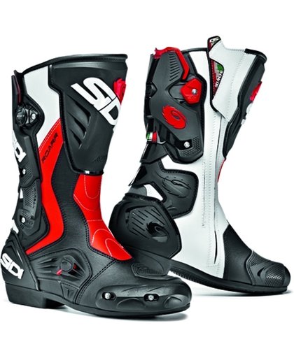 Sidi Roarr Motorcycle Boots Black White Red 42