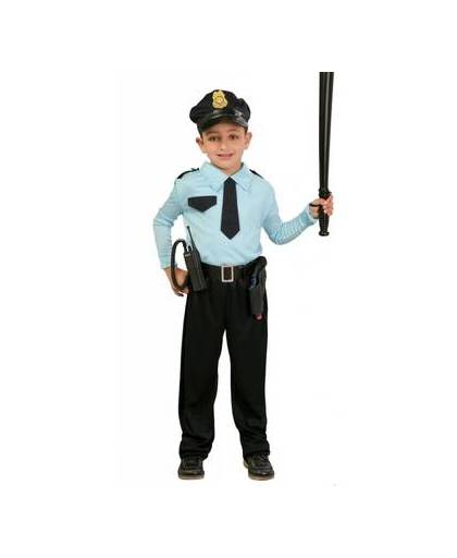 Politiepak kind - maat / leeftijd: 140-152 / 10-12 jaar