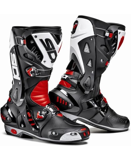 Sidi Vortice Motorcycle Boots Black White Red 46