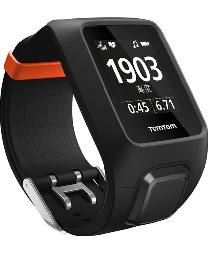 TomTom ADVENTURER GPS-MULTISPORTHORLOGE - ZWART sport horloge