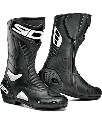Sidi Performer Motorcycle Boots Black White 38