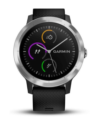 Garmin vivoactive 3 black M/L Smartwatch L Zwart