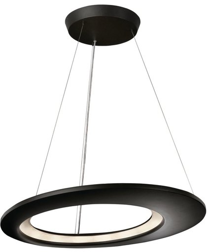 Philips LED designer hanging light Ecliptic in black 65 cm